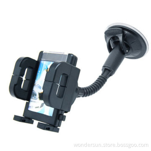 Car universal holder, dashboard and windshield available, suitable for all type of mobile phone